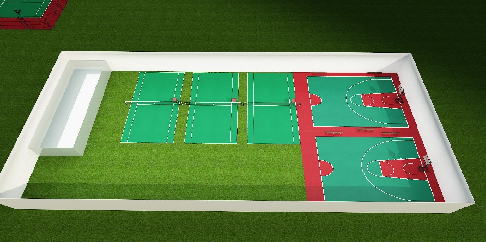 淮北硅PU籃球場材料 淮北硅PU籃球場材料