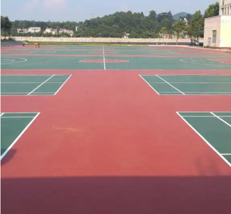 硅PU籃球場 硅PU籃球場