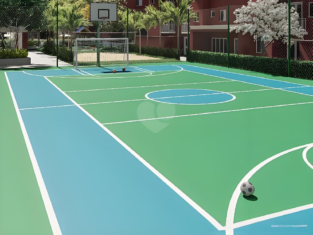 硅PU網球場 硅PU網球場
